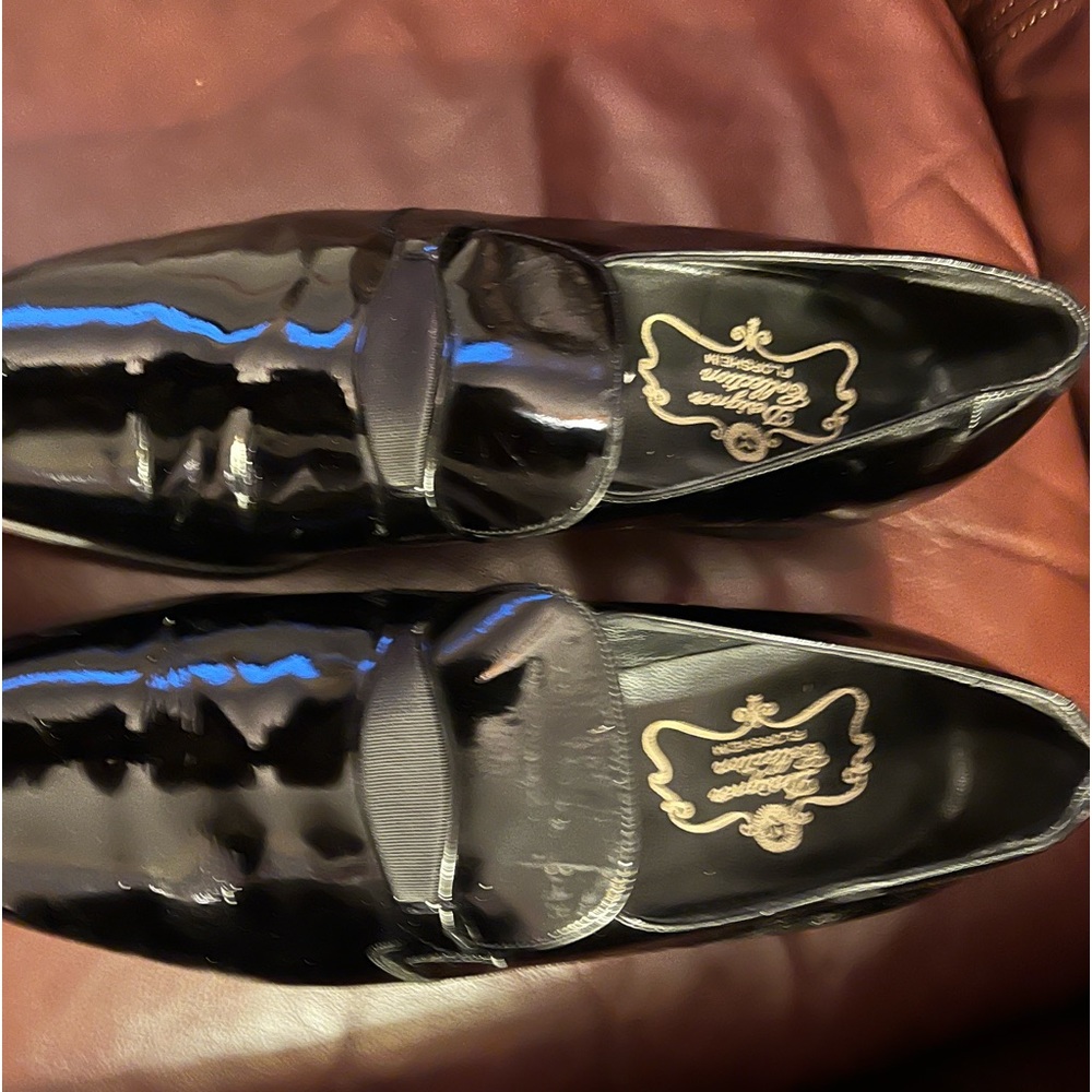 Beautiful Patent Leather Formal Dress Shoe mfg by Florsheim Design Collection